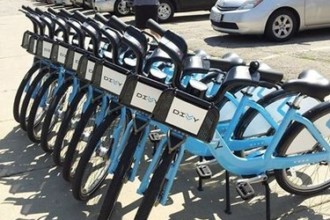 Divvy bike rack