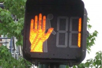 Crosswalk countdown