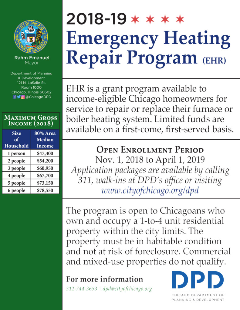 201819 Emergency Heating Repair Program Alderman Lawson