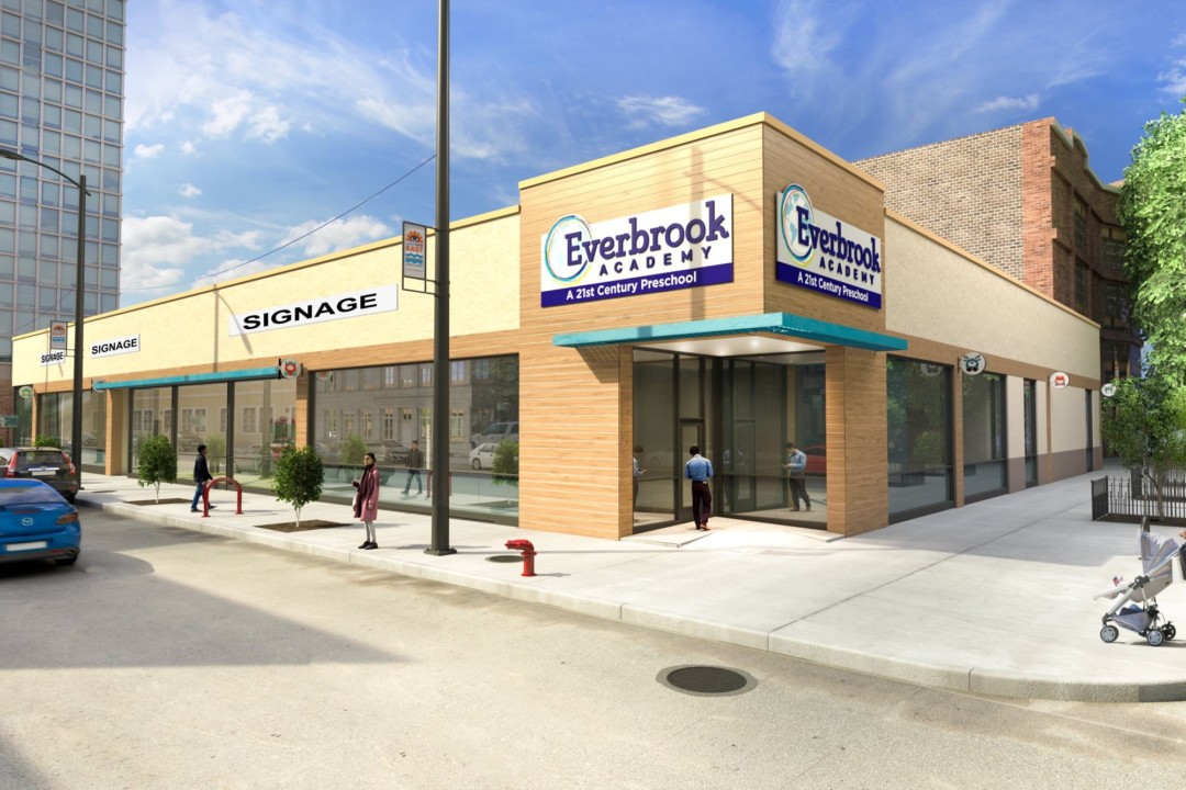 Everbrook Academy - Lincoln Park - Exterior Rendering View 2
