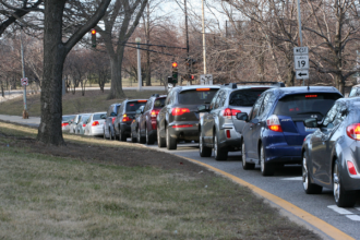 2014 - NB Exit traffic at Irving Park