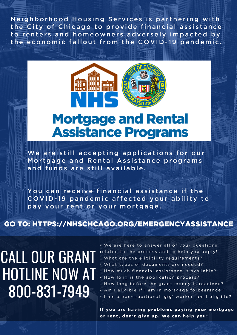 Mortgage and Rental Assistance Programs brochure