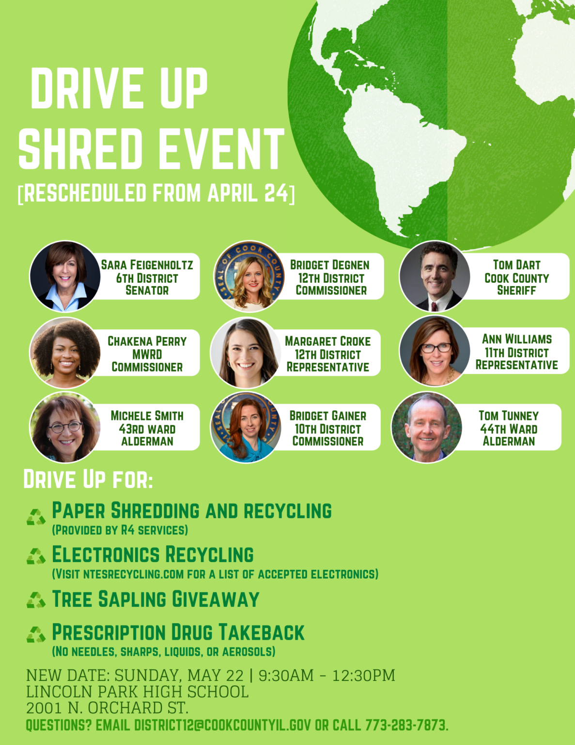 2022 Paper Shredding Events Alderman Lawson 44th Ward Chicago