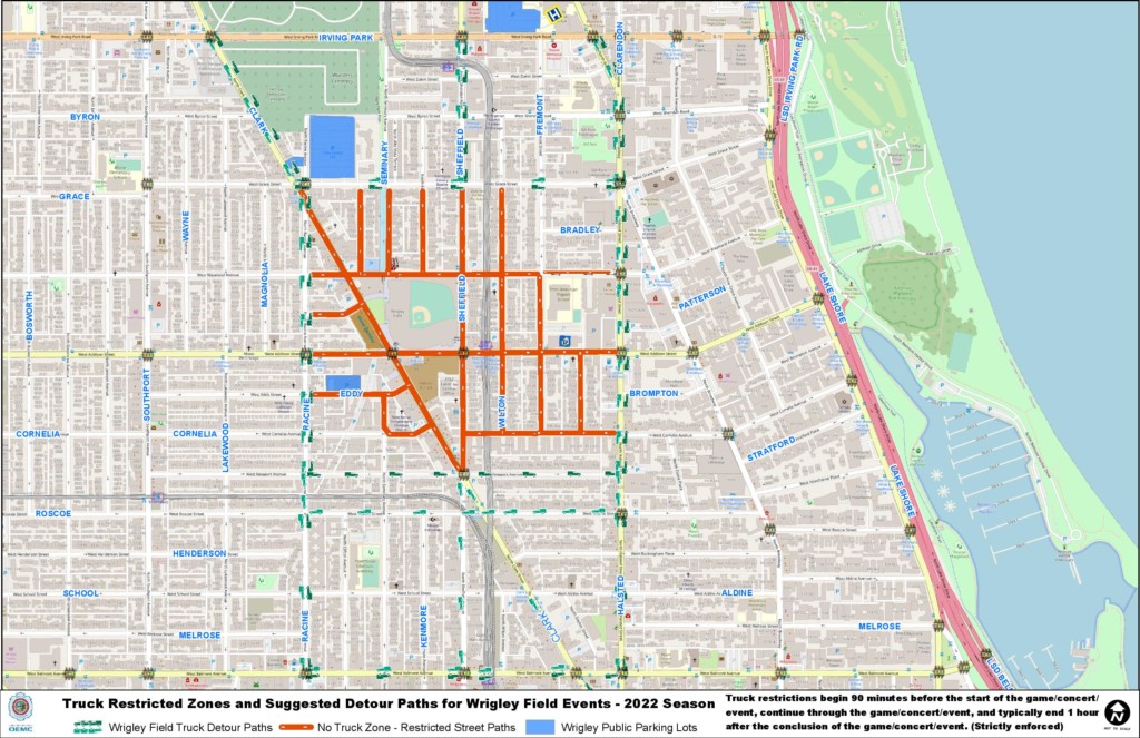 Wrigley Field Street Map Wrigley Field Neighborhood Information | Alderman Tom Tunney – 44Th Ward  Chicago